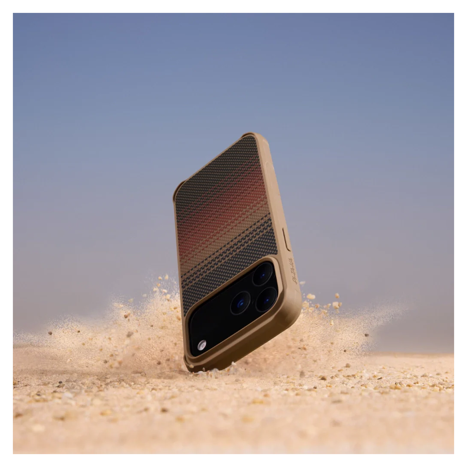 PITAKA Aramid ProGuard Apple iPhone 17 Pro Hoesje 600D MagSafe Sunset afbeelding 8