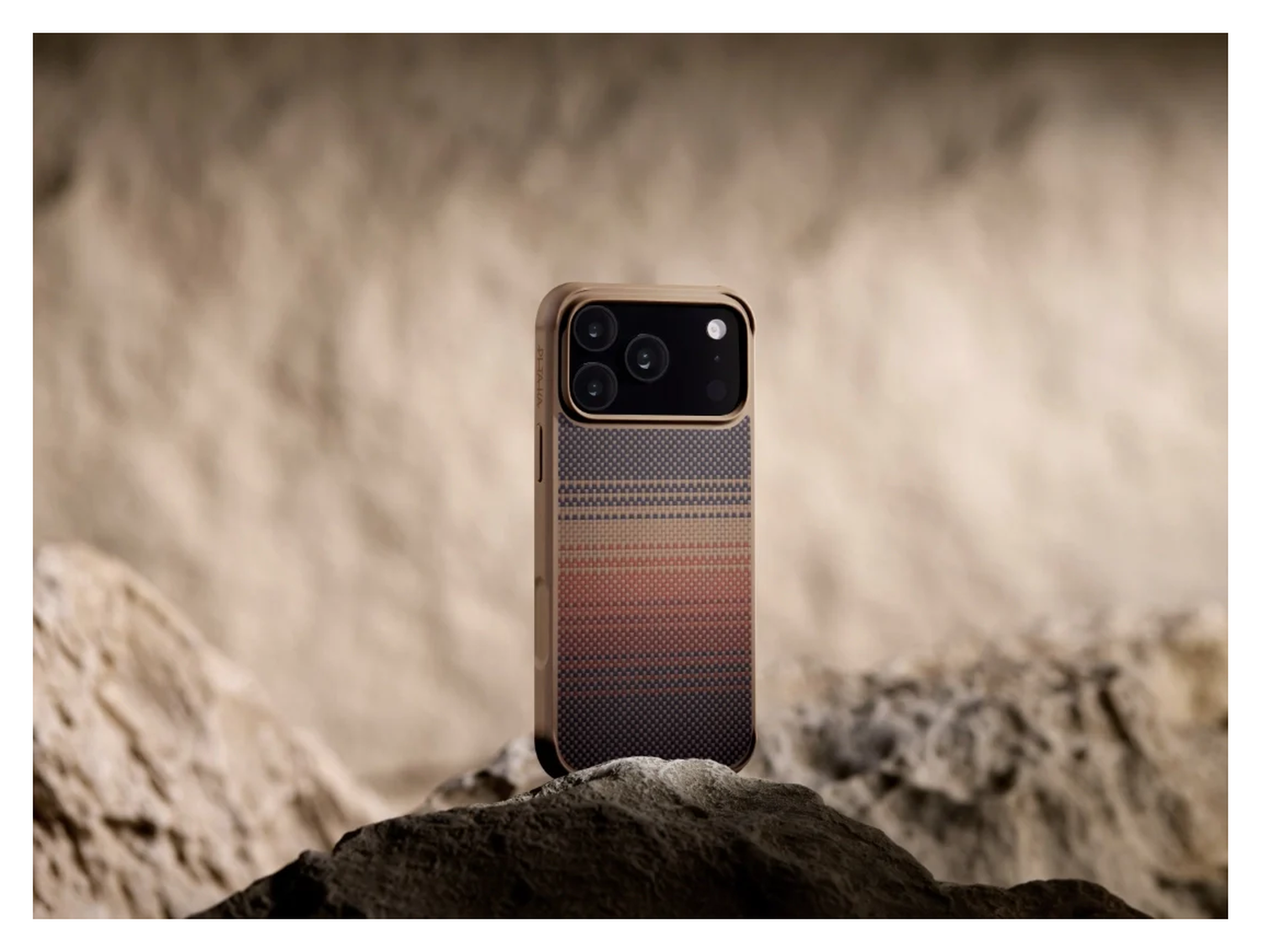 PITAKA Aramid ProGuard Apple iPhone 17 Pro Hoesje 600D MagSafe Sunset afbeelding 9