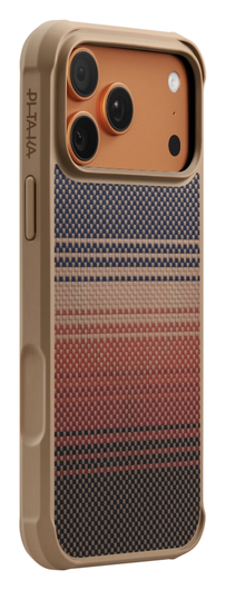 PITAKA Aramid ProGuard Apple iPhone 17 Pro Hoesje 600D MagSafe Sunset afbeelding 1