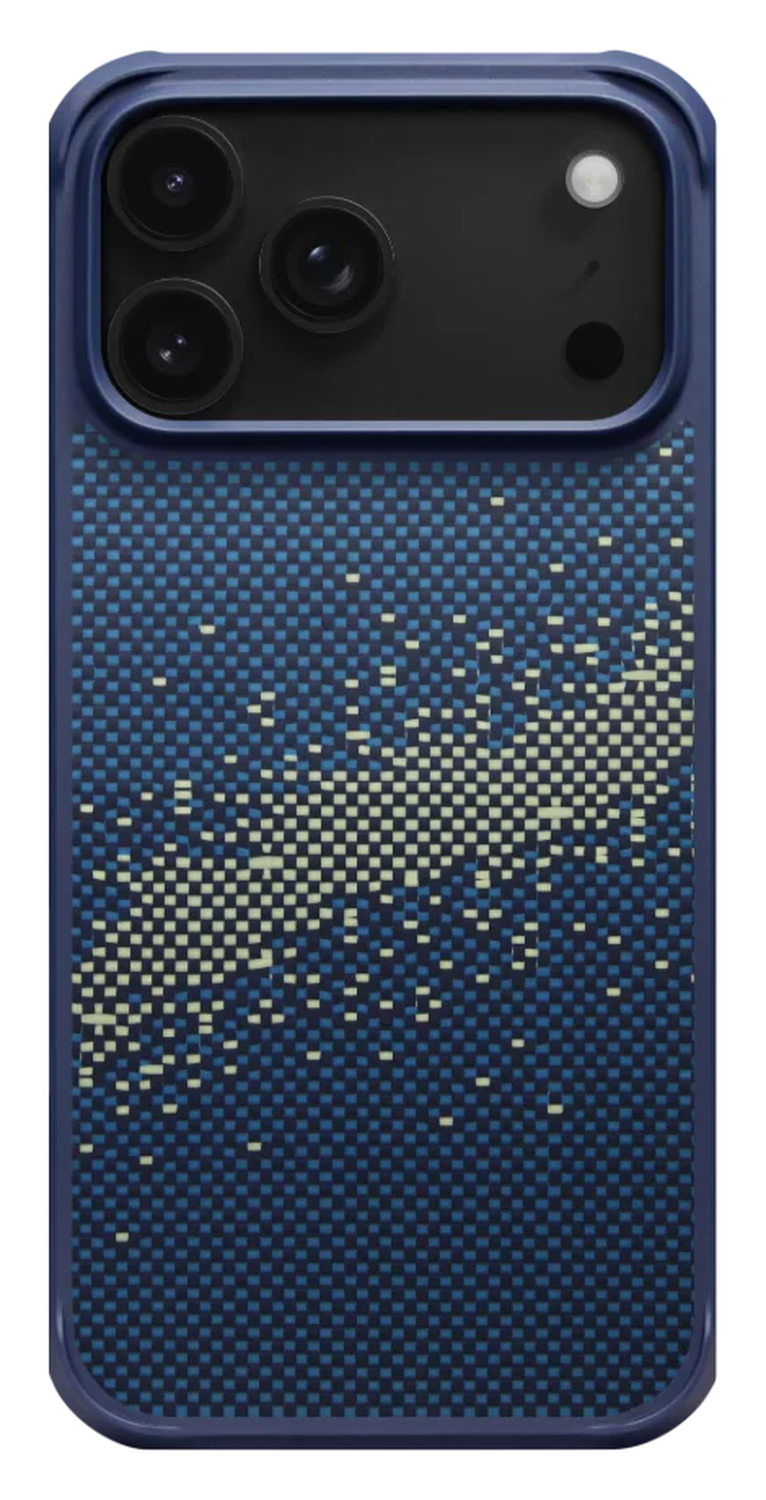 PITAKA Aramid ProGuard Apple iPhone 17 Pro Hoesje 600D MagSafe Milky Way afbeelding 1