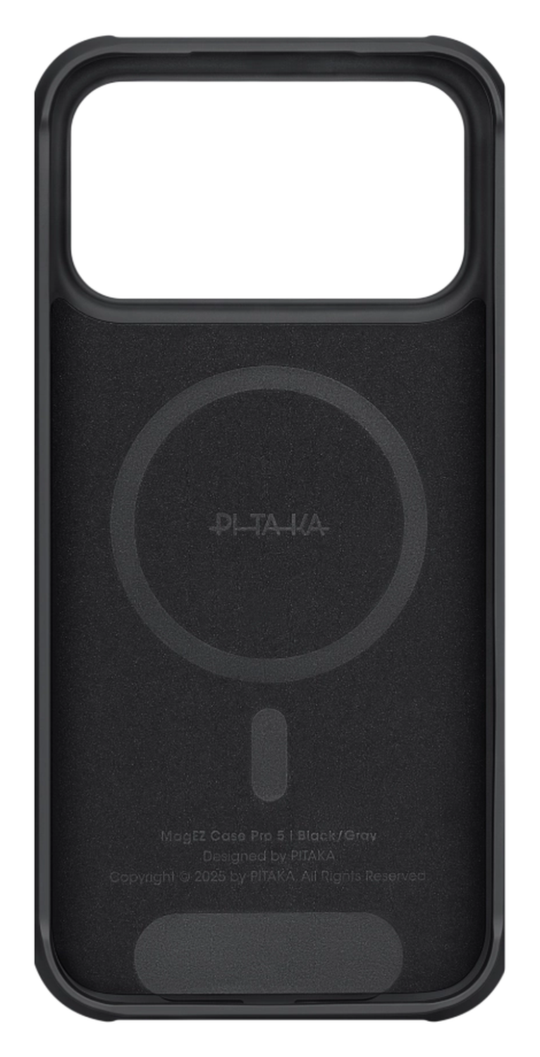 PITAKA Aramid ProGuard Apple iPhone 17 Pro Max Hoesje 600D MagSafe Zwart afbeelding 4