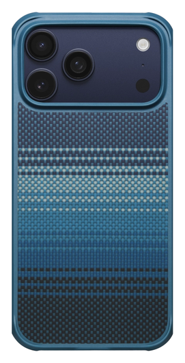 PITAKA Aramid ProGuard Apple iPhone 17 Pro Max Hoesje 600D MagSafe Moonrise afbeelding 2