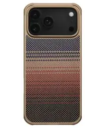 PITAKA Aramid ProGuard Apple iPhone 17 Pro Max Hoesje 600D MagSafe Sunset afbeelding