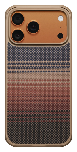 PITAKA Aramid ProGuard Apple iPhone 17 Pro Max Hoesje 600D MagSafe Sunset afbeelding 2