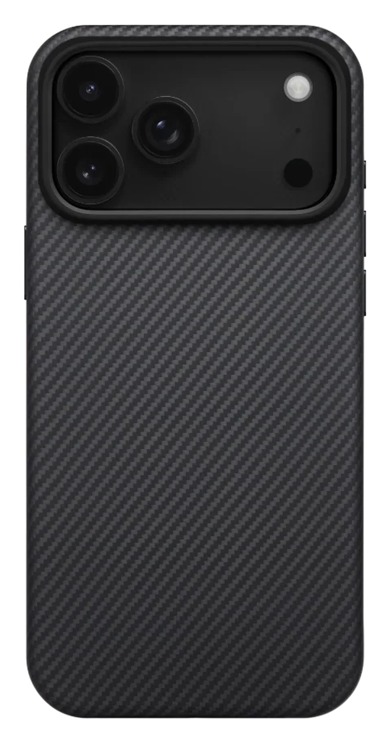 PITAKA Aramid UltraGuard Apple iPhone 17 Pro Hoesje 600D MagSafe Zwart afbeelding 1