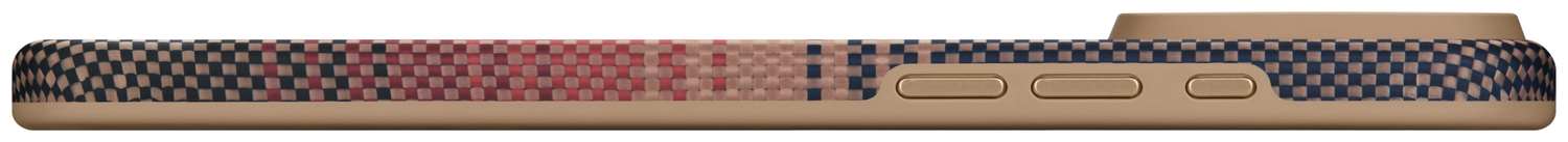 PITAKA Aramid UltraGuard Apple iPhone 17 Pro Hoesje 600D MagSafe Sunset afbeelding 5