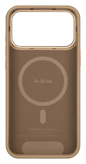 PITAKA Aramid UltraGuard Apple iPhone 17 Pro Hoesje 600D MagSafe Sunset afbeelding 2