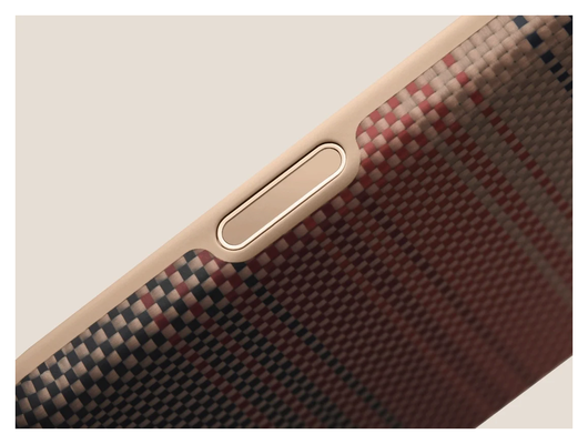 PITAKA Aramid UltraGuard Apple iPhone 17 Pro Hoesje 600D MagSafe Sunset afbeelding 5