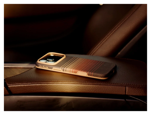PITAKA Aramid UltraGuard Apple iPhone 17 Pro Hoesje 600D MagSafe Sunset afbeelding 8