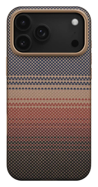 PITAKA Aramid UltraGuard Apple iPhone 17 Pro Hoesje 600D MagSafe Sunset