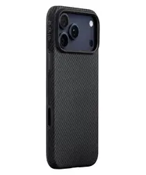 PITAKA Aramid UltraGuard Apple iPhone 17 Pro Max Hoesje 600D MagSafe Zwart afbeelding