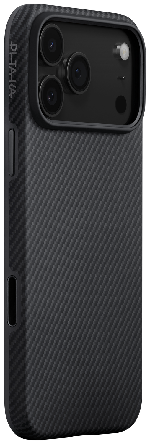 PITAKA Aramid UltraGuard Apple iPhone 17 Pro Max Hoesje 600D MagSafe Zwart afbeelding 4