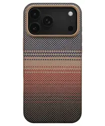 PITAKA Aramid UltraGuard Apple iPhone 17 Pro Max Hoesje 600D MagSafe Sunset afbeelding