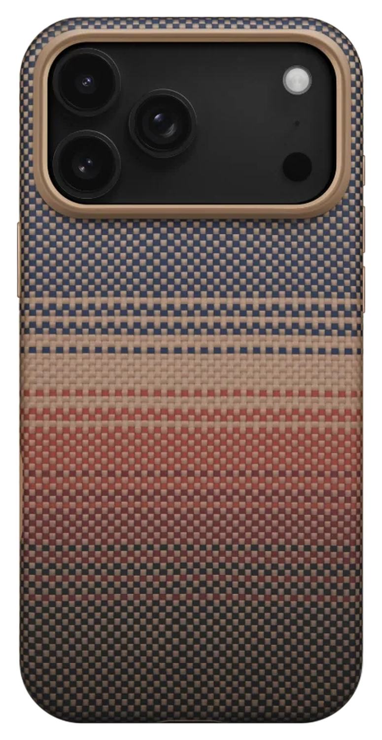 PITAKA Aramid UltraGuard Apple iPhone 17 Pro Max Hoesje 600D MagSafe Sunset afbeelding 4