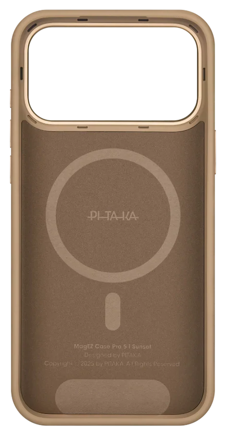 PITAKA Aramid UltraGuard Apple iPhone 17 Pro Max Hoesje 600D MagSafe Sunset afbeelding 5