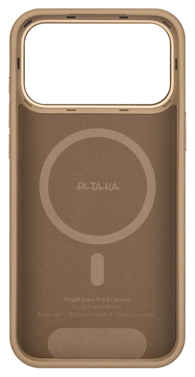 PITAKA Aramid UltraGuard Apple iPhone 17 Pro Max Hoesje 600D MagSafe Sunset afbeelding 5