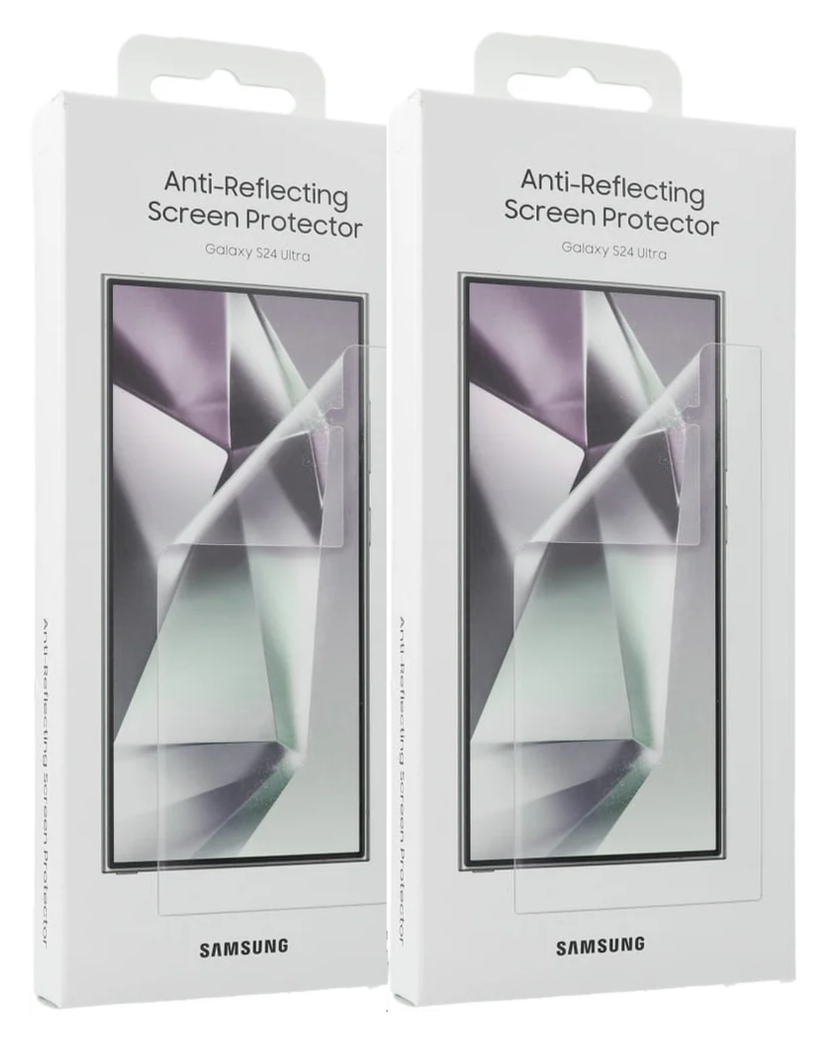 2x Duo pack Originele Samsung Galaxy S24 Ultra Screen Protector afbeelding 1