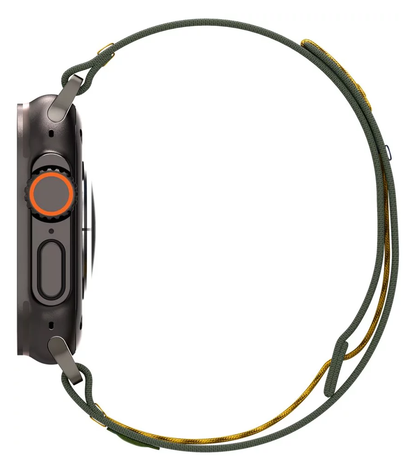 Spigen Athlex Air Apple Watch Bandje - 1-10/SE/Ultra 42/44/45/46/49MM - Groen afbeelding 5