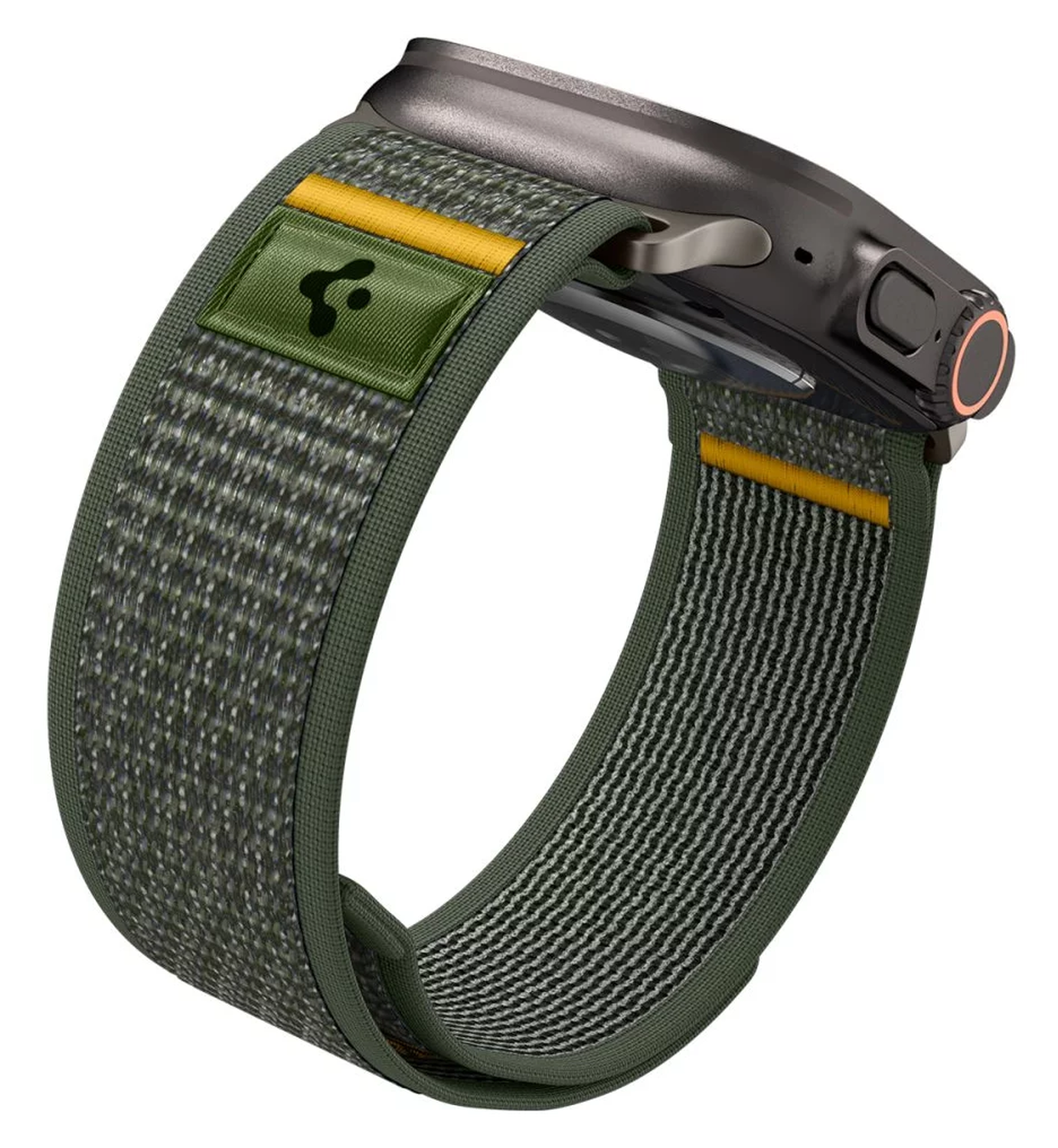Spigen Athlex Air Apple Watch Bandje - 1-10/SE/Ultra 42/44/45/46/49MM - Groen afbeelding 8