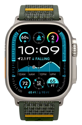 Spigen Athlex Air Apple Watch Bandje - 1-10/SE/Ultra 42/44/45/46/49MM - Groen afbeelding 3