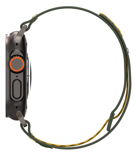 Spigen Athlex Air Apple Watch Bandje - 1-10/SE/Ultra 42/44/45/46/49MM - Groen afbeelding 5
