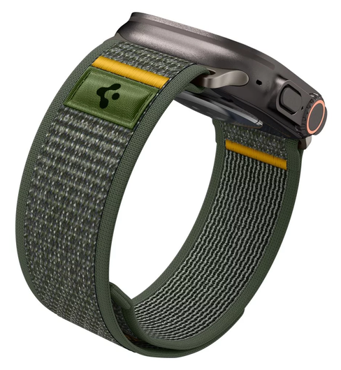 Spigen Athlex Air Apple Watch Bandje - 1-10/SE/Ultra 42/44/45/46/49MM - Groen afbeelding 8