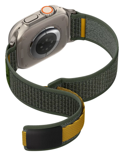 Spigen Athlex Air Apple Watch Bandje - 1-10/SE/Ultra 42/44/45/46/49MM - Groen afbeelding 9