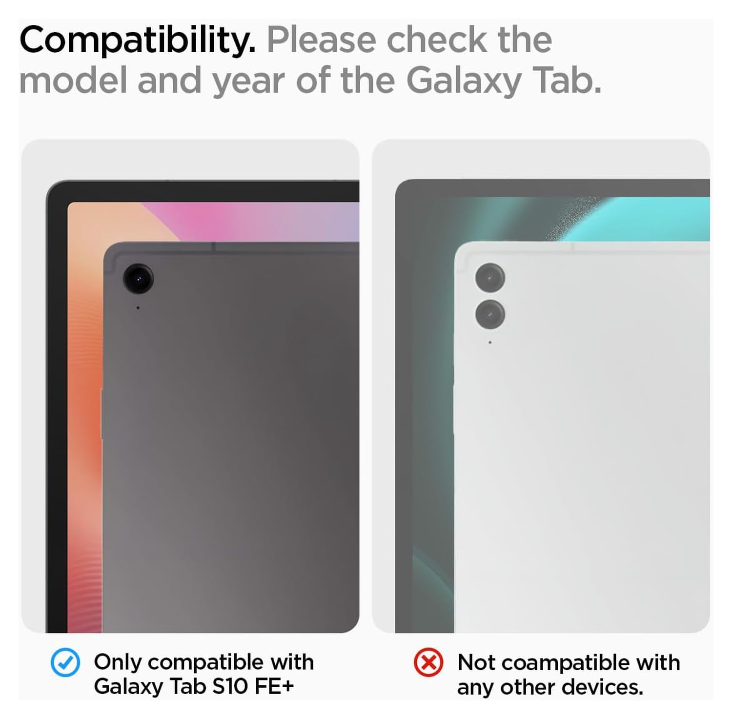 Spigen Ultra Hybrid Pro Samsung Galaxy Tab S10 FE Plus Hoes Zwart afbeelding 6