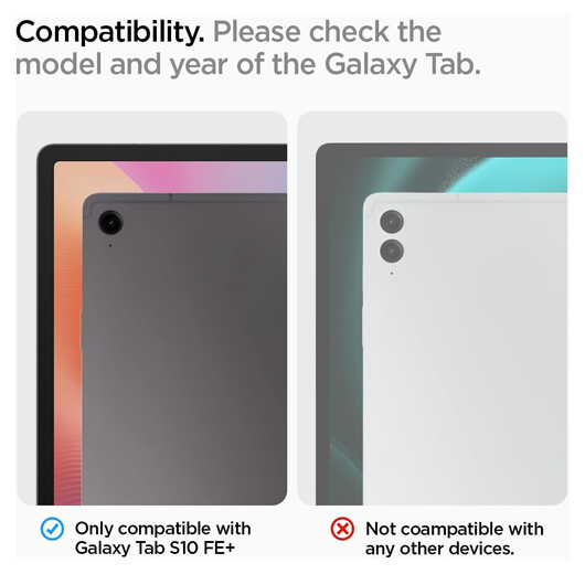 Spigen Ultra Hybrid Pro Samsung Galaxy Tab S10 FE Plus Hoes Zwart afbeelding 6