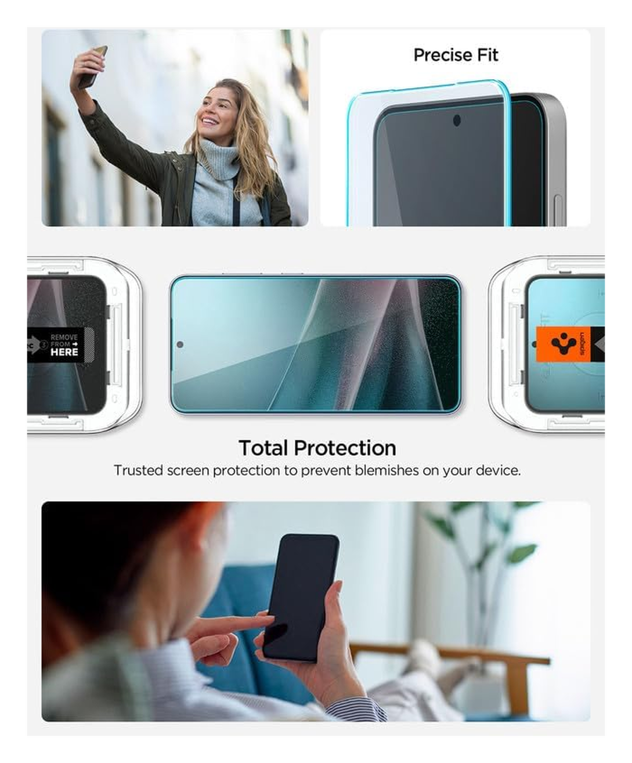 Spigen EZ Fit Pro HD Samsung Galaxy S25 Edge Screen Protector Tempered Glass afbeelding 7
