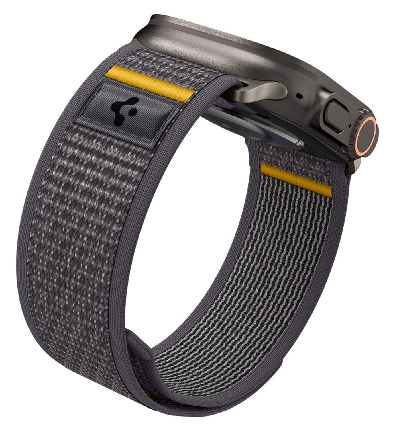 Spigen Athlex Air Apple Watch Bandje - 1-10/SE/Ultra 42/44/45/46/49MM - Grijs afbeelding 5