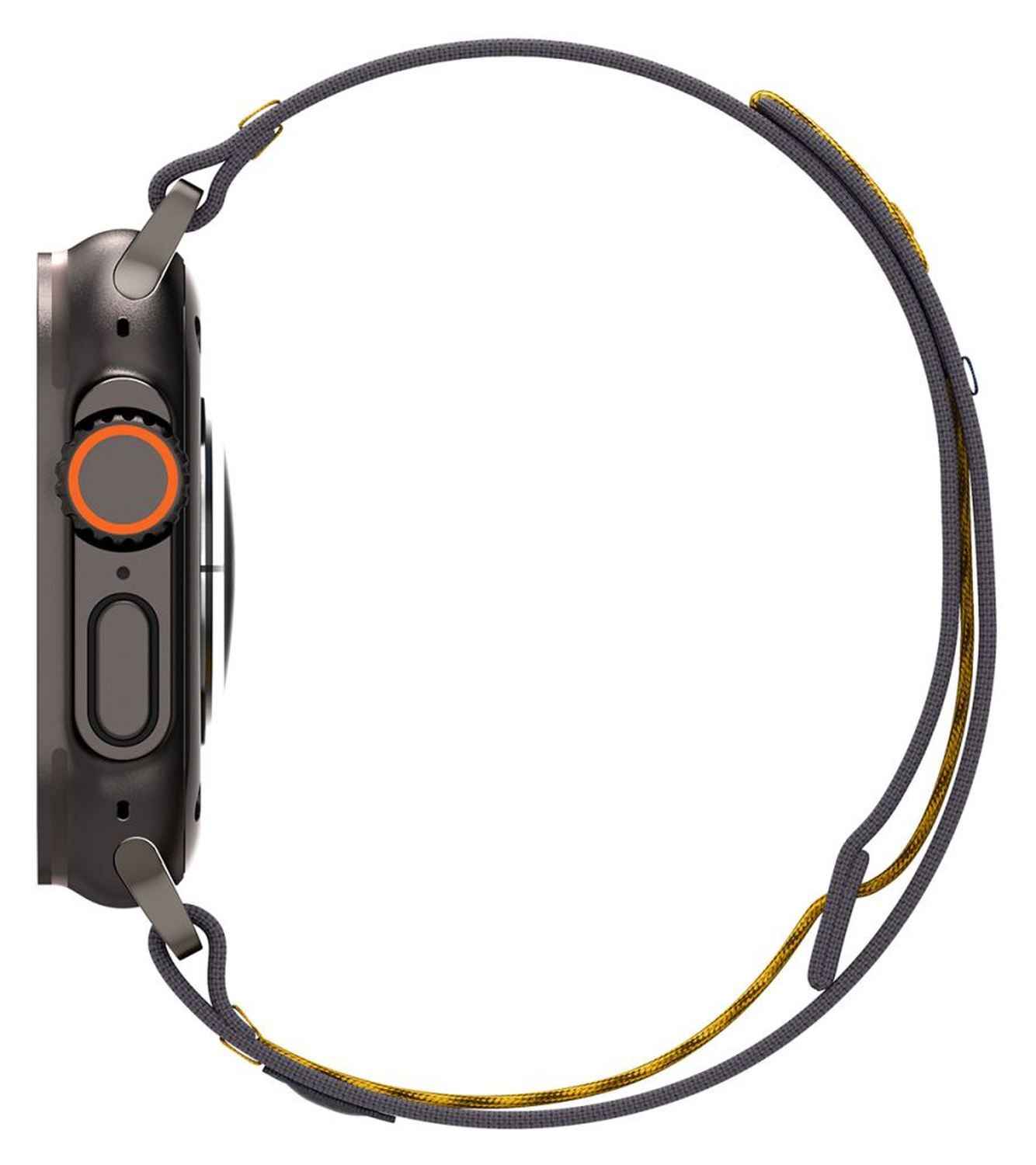 Spigen Athlex Air Apple Watch Bandje - 1-10/SE/Ultra 42/44/45/46/49MM - Grijs afbeelding 7
