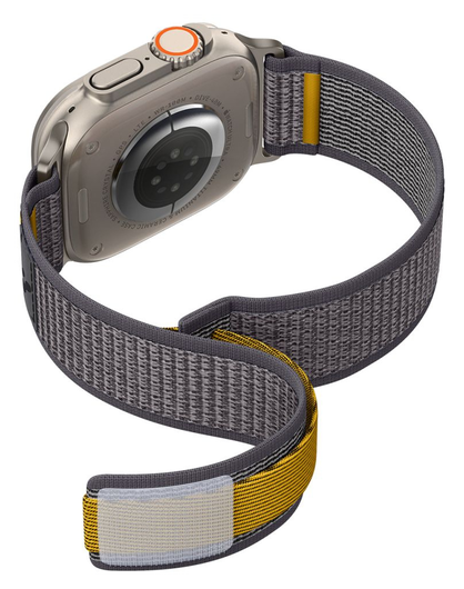 Spigen Athlex Air Apple Watch Bandje - 1-10/SE/Ultra 42/44/45/46/49MM - Grijs afbeelding 6