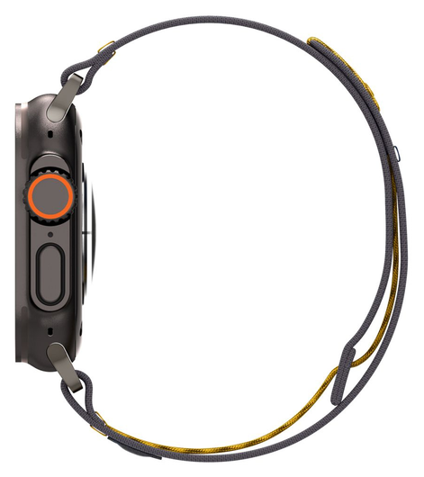 Spigen Athlex Air Apple Watch Bandje - 1-10/SE/Ultra 42/44/45/46/49MM - Grijs afbeelding 7