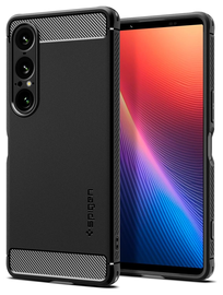 Spigen Rugged Armor Sony Xperia 1 VII Hoesje Back Cover Zwart afbeelding