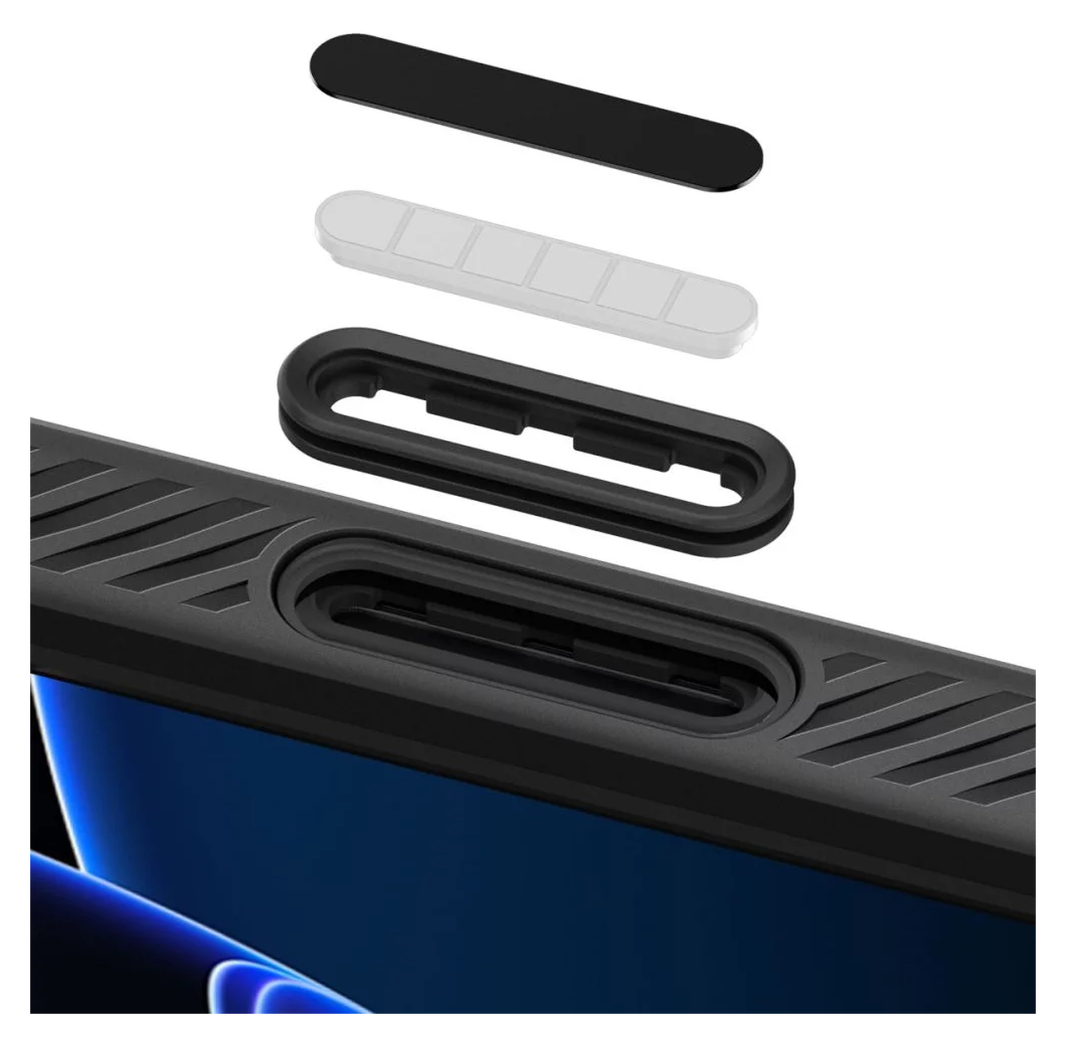 Spigen Liquid Air T MagFit Apple iPhone 16 Pro Max Hoesje Back Cover Matte Zwart afbeelding 14
