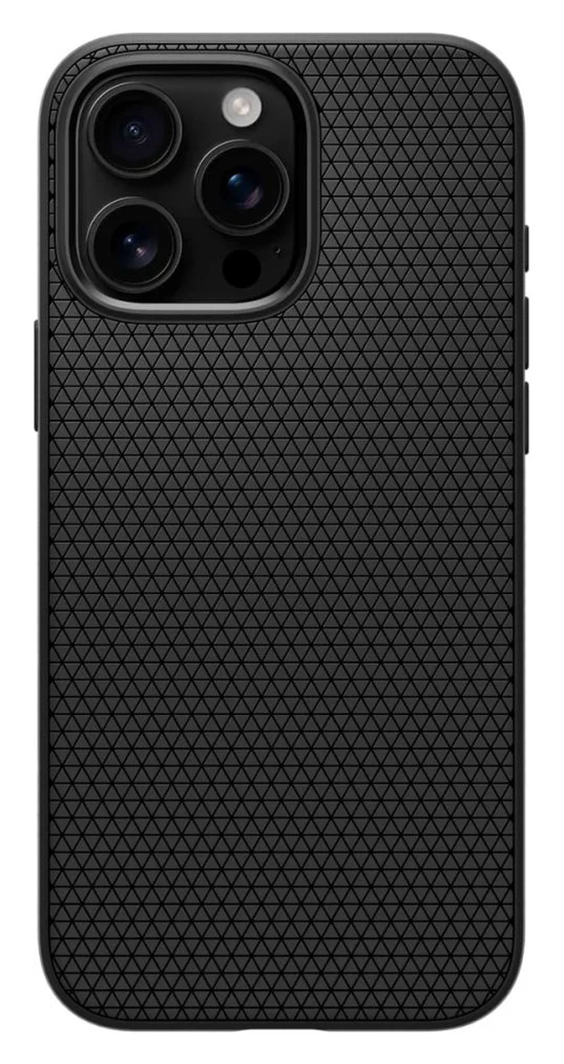 Spigen Liquid Air T MagFit Apple iPhone 16 Pro Max Hoesje Back Cover Matte Zwart afbeelding 2