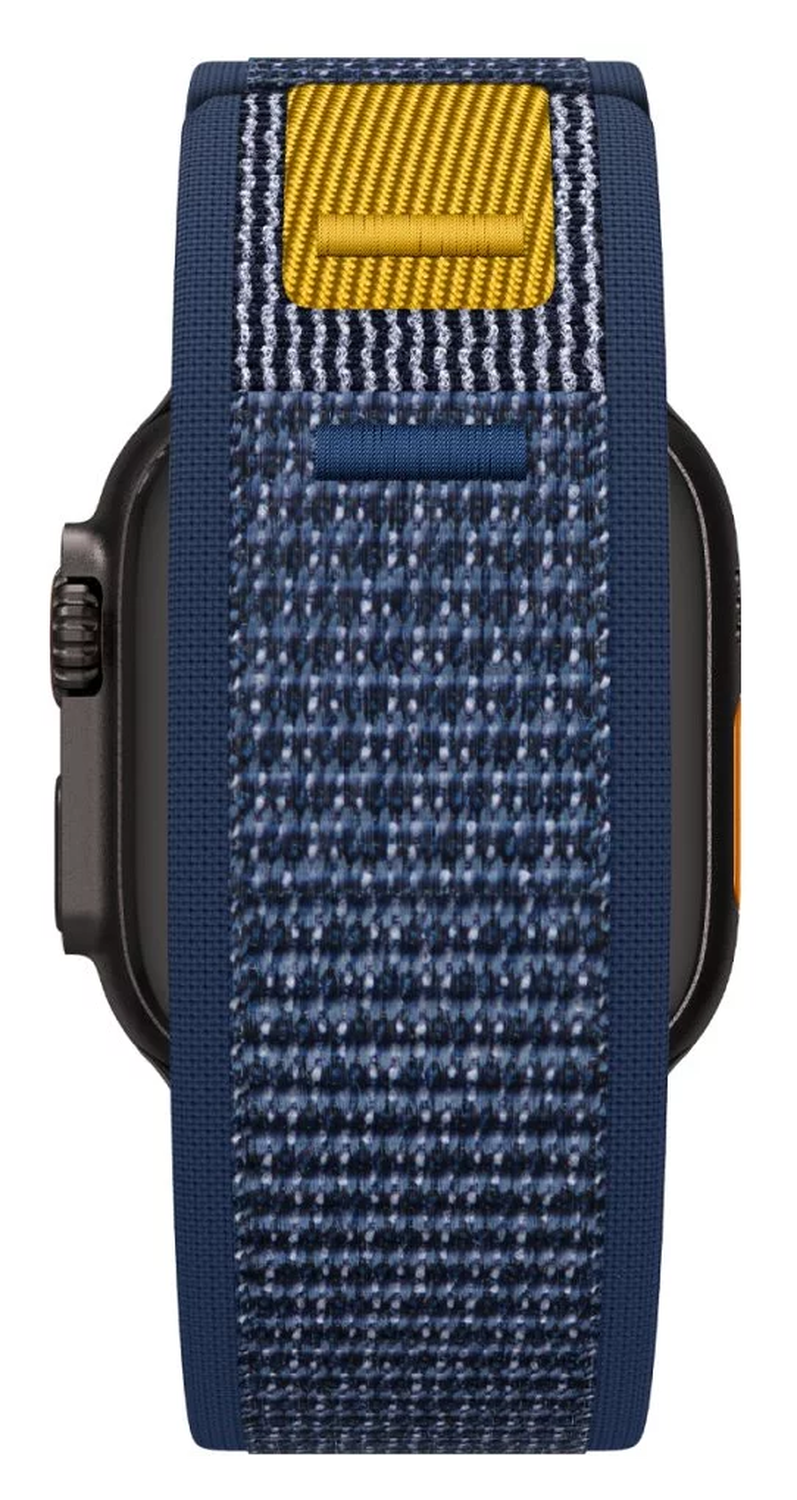 Spigen Athlex Air Apple Watch Bandje - 1-10/SE/Ultra 42/44/45/46/49MM - Blauw afbeelding 4