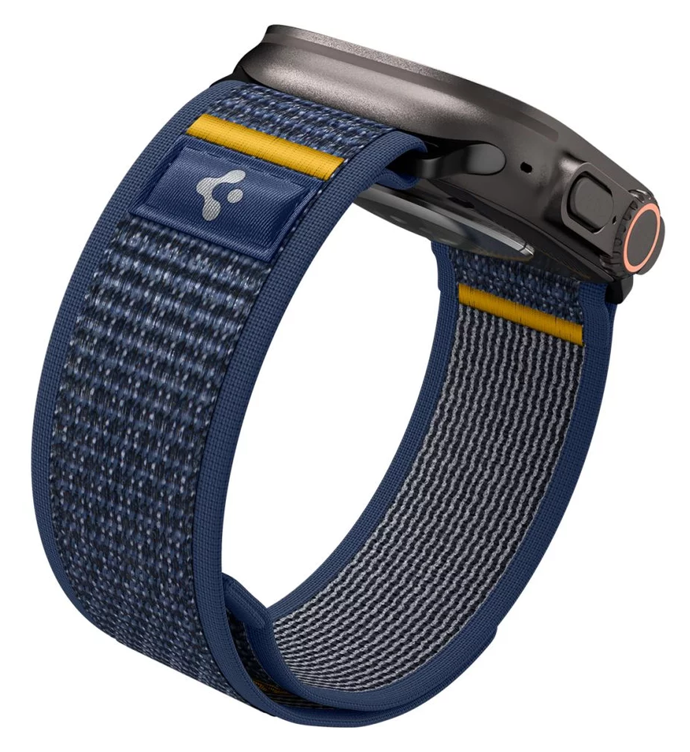 Spigen Athlex Air Apple Watch Bandje - 1-10/SE/Ultra 42/44/45/46/49MM - Blauw afbeelding 8
