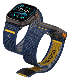 Spigen Athlex Air Apple Watch Bandje - 1-10/SE/Ultra 42/44/45/46/49MM - Blauw
