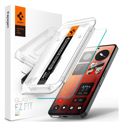 Spigen EZ Fit GLAS.tR Nothing Phone (3a) / (3a) Pro Screen Protector 1-Pack afbeelding 1