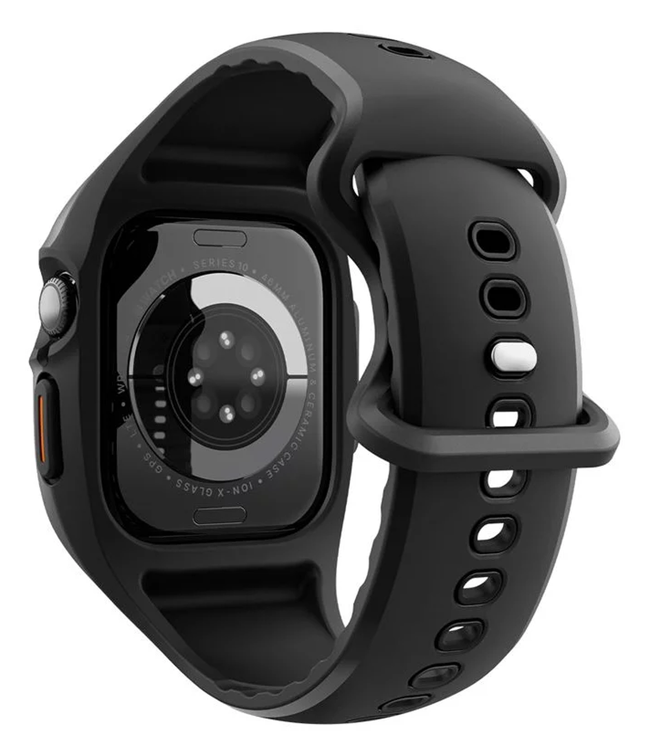 Spigen Liquid Air Pro - Apple Watch 10 - 46MM Hoesje en Bandje - Zwart afbeelding 16