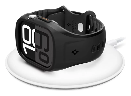 Spigen Liquid Air Pro - Apple Watch 10 - 46MM Hoesje en Bandje - Zwart afbeelding 15