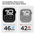 Spigen Liquid Air Pro - Apple Watch 10 - 46MM Hoesje en Bandje - Zwart afbeelding 7