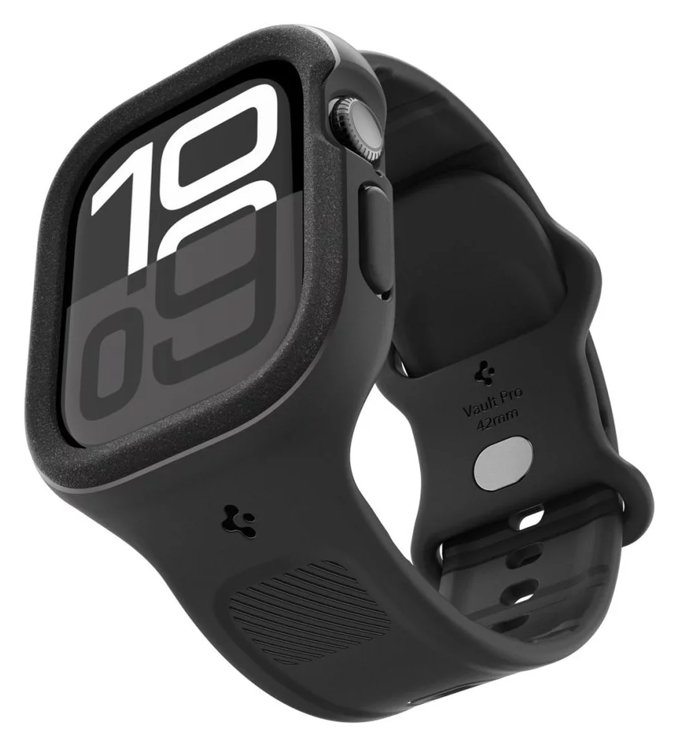 Spigen Vault Pro - Apple Watch 10 42MM Hoesje en Bandje - Zwart afbeelding 16