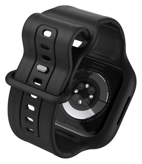 Spigen Vault Pro - Apple Watch 10 42MM Hoesje en Bandje - Zwart afbeelding 15