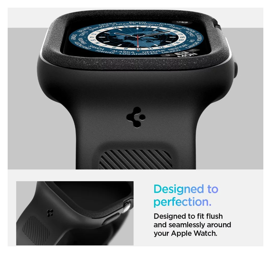 Spigen Vault Pro - Apple Watch 10 42MM Hoesje en Bandje - Zwart afbeelding 4