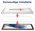 Duo pack Rosso Samsung Galaxy Tab A9 Tempered Glass Installatietray afbeelding 2