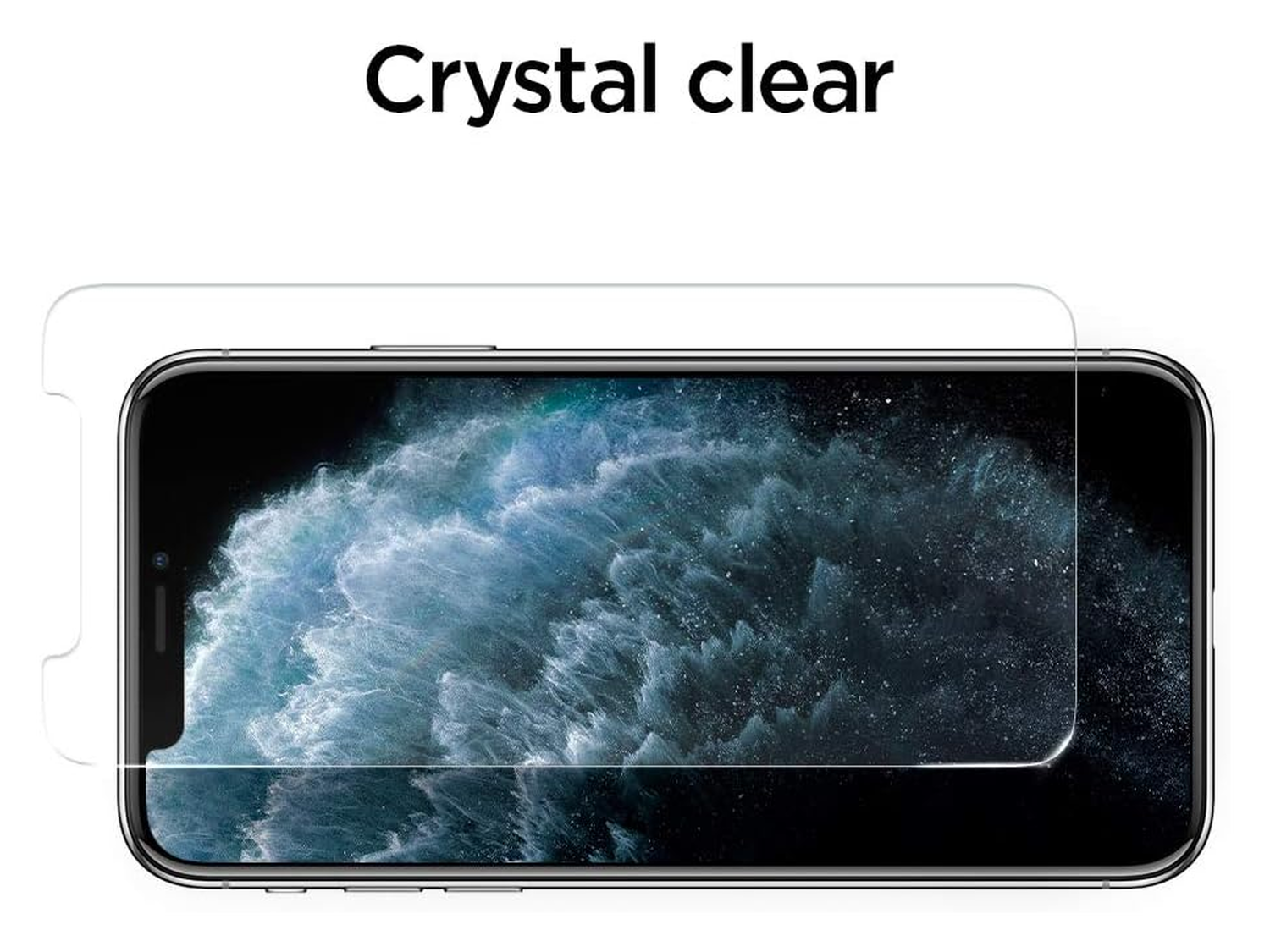Spigen AlignMaster iPhone 11 Pro/XS/X Screen Protector Tempered Glass (2-Pack) afbeelding 9