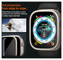 Spigen Glas.tR Slim Pro - Apple Watch Ultra (2) Screen Protector - Titanium afbeelding 4